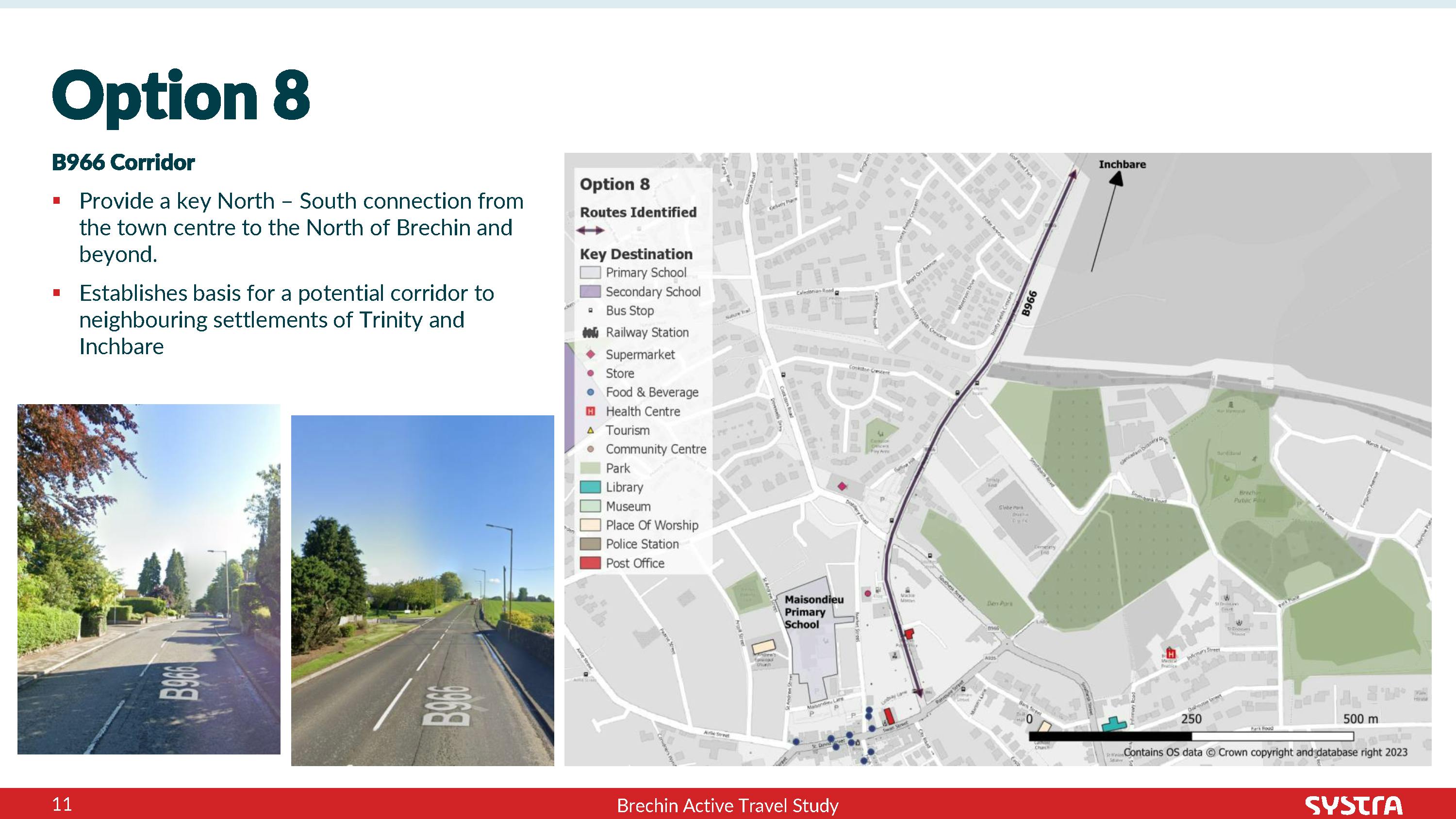 Option 8: B966 Corridor