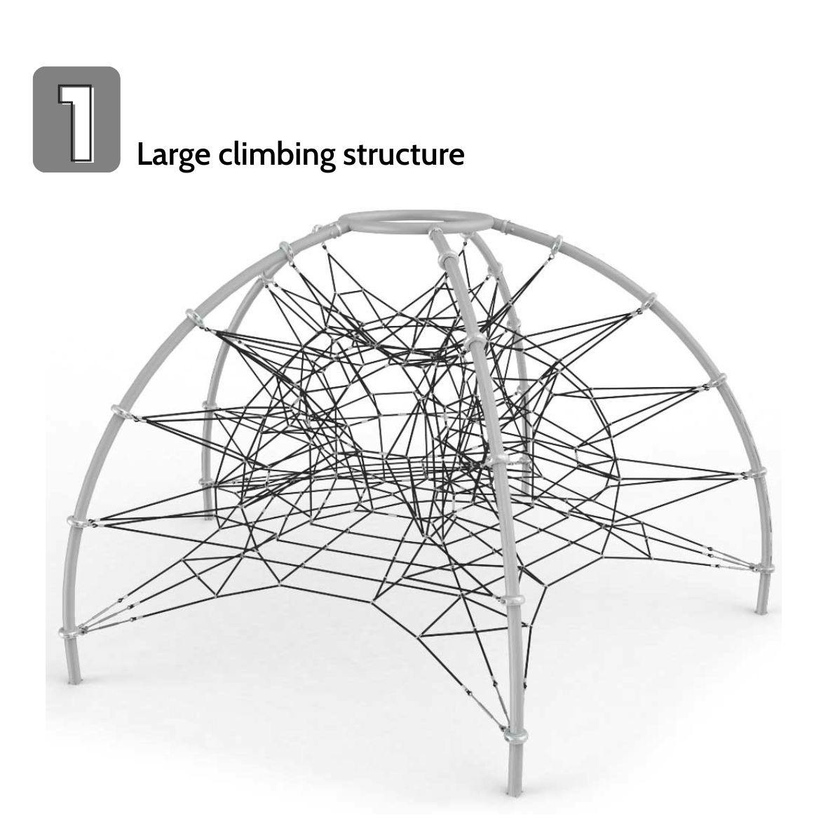 Large climbing structure