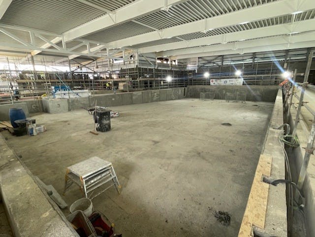 Eston Pool - Works Progress, June 2025