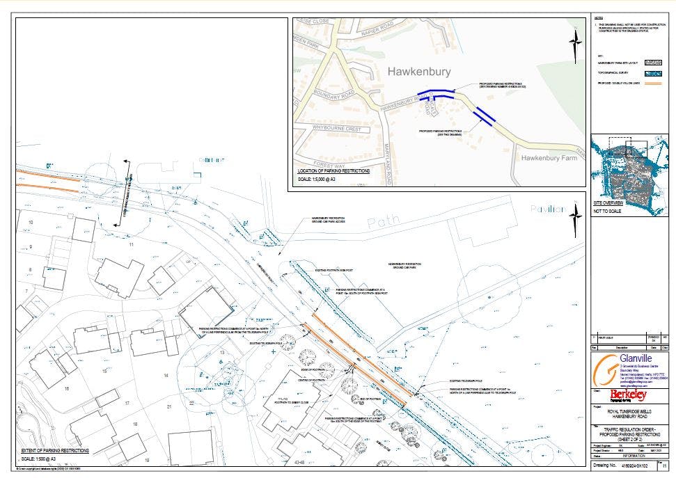 Scheme Plan - Hawkenbury and Duncalf Road