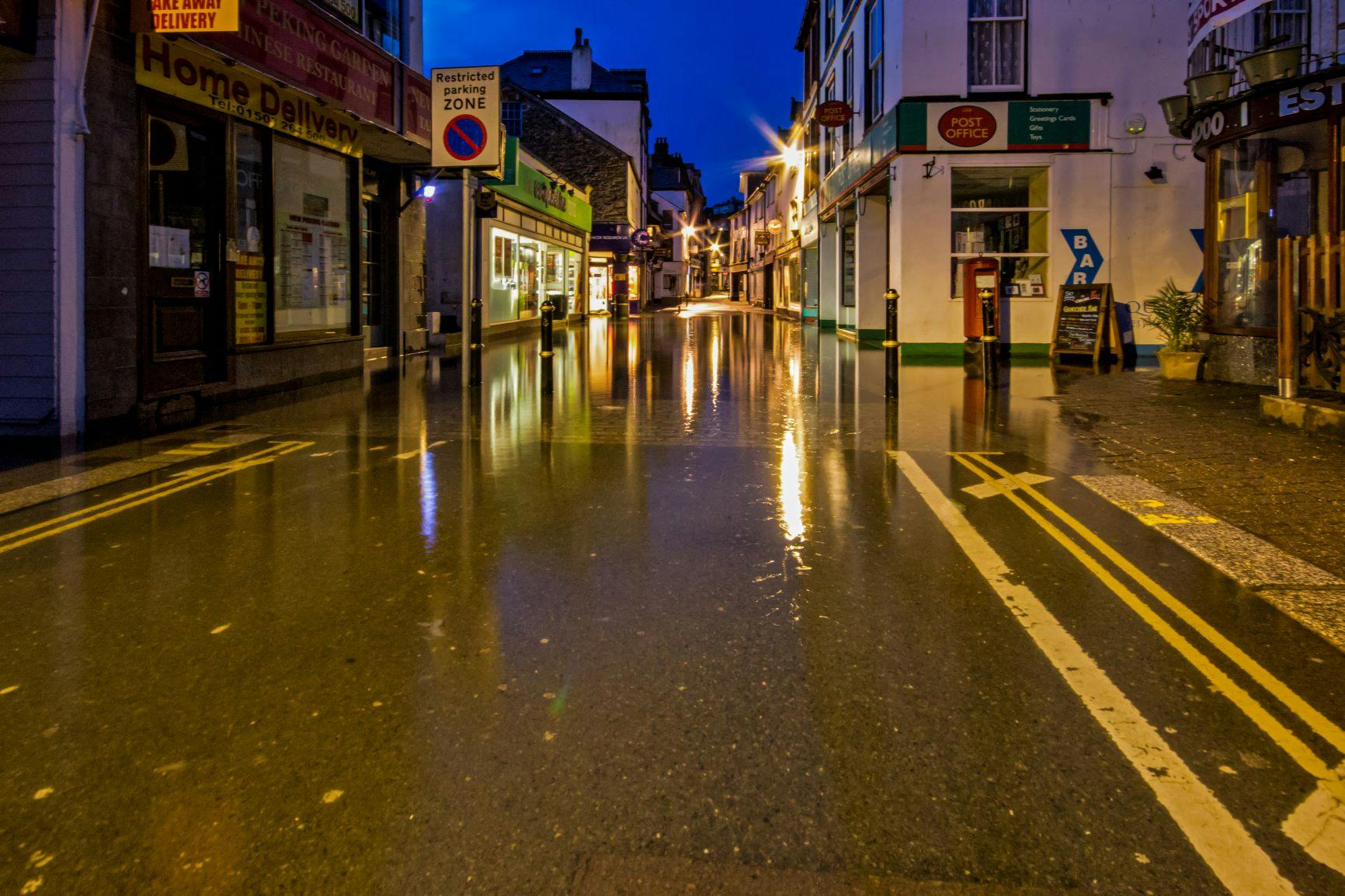 Flooding in Looe