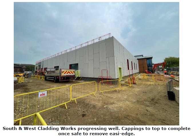 South  West Cladding Works, June 2025