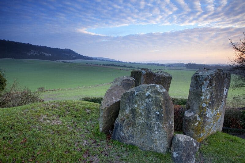 Coldrum megalithic tomb Trottiscliffe