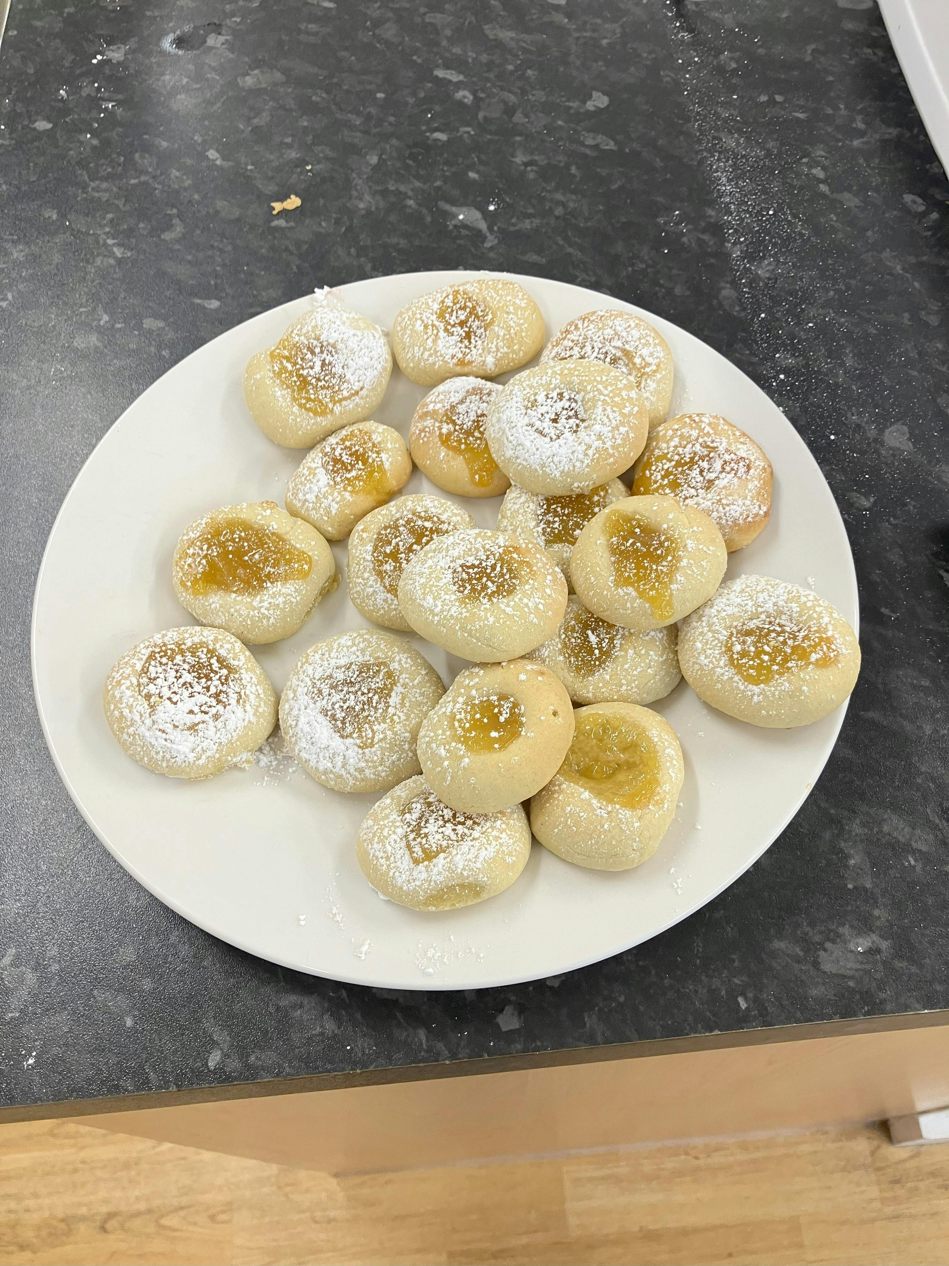 Jam & Lemon cookies 9.7.25
