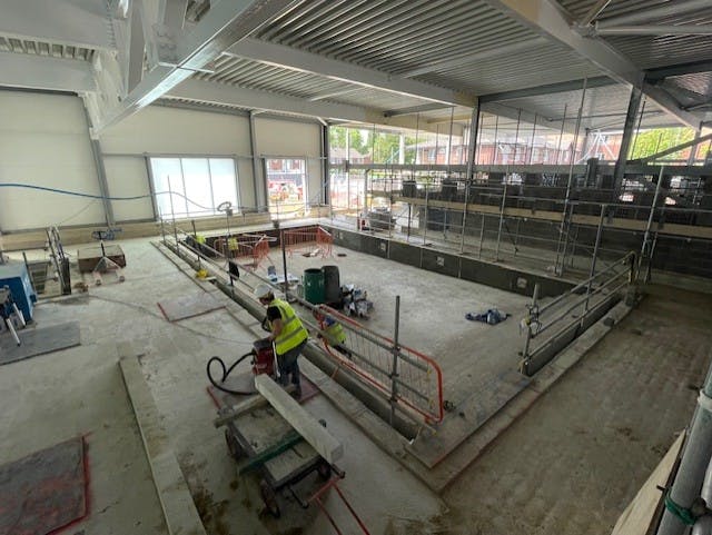 Eston Pool - Works Progress, June 2025