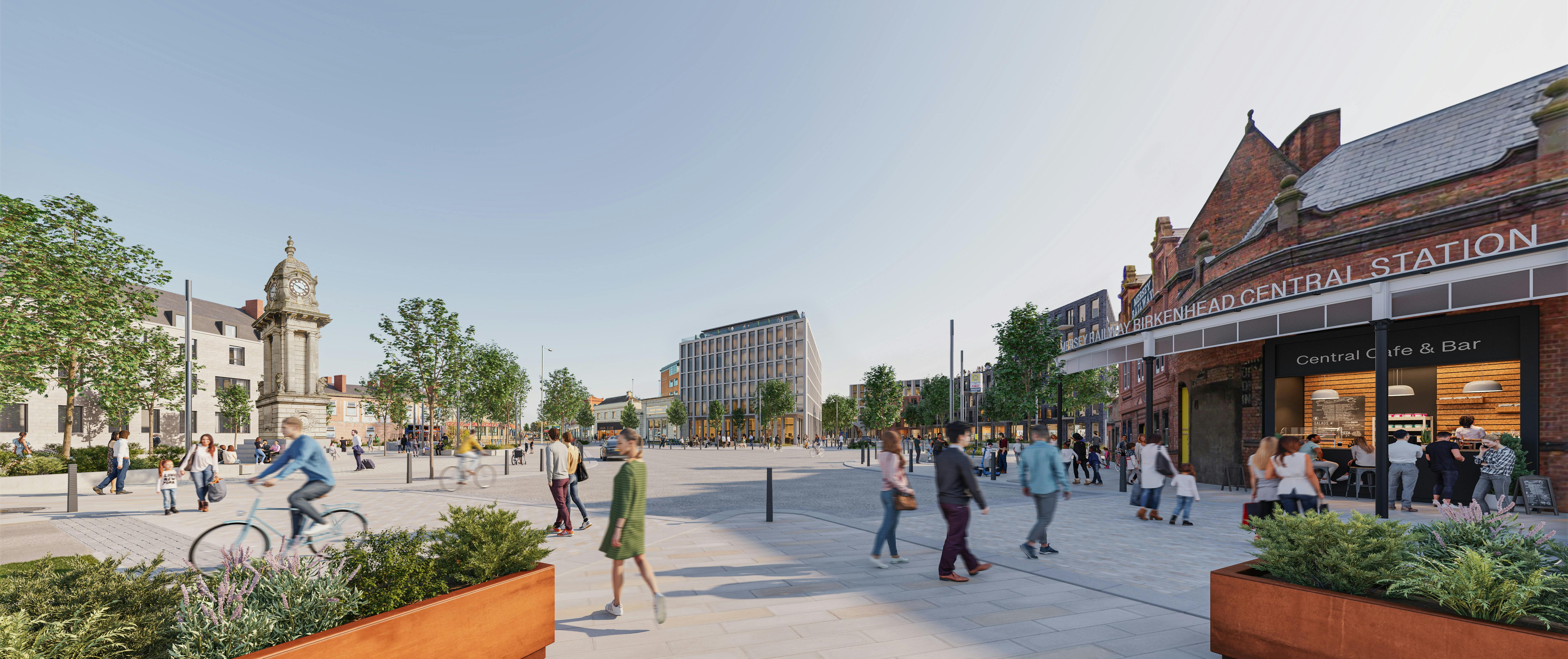 Image of Hind Street Masterplan design proposals