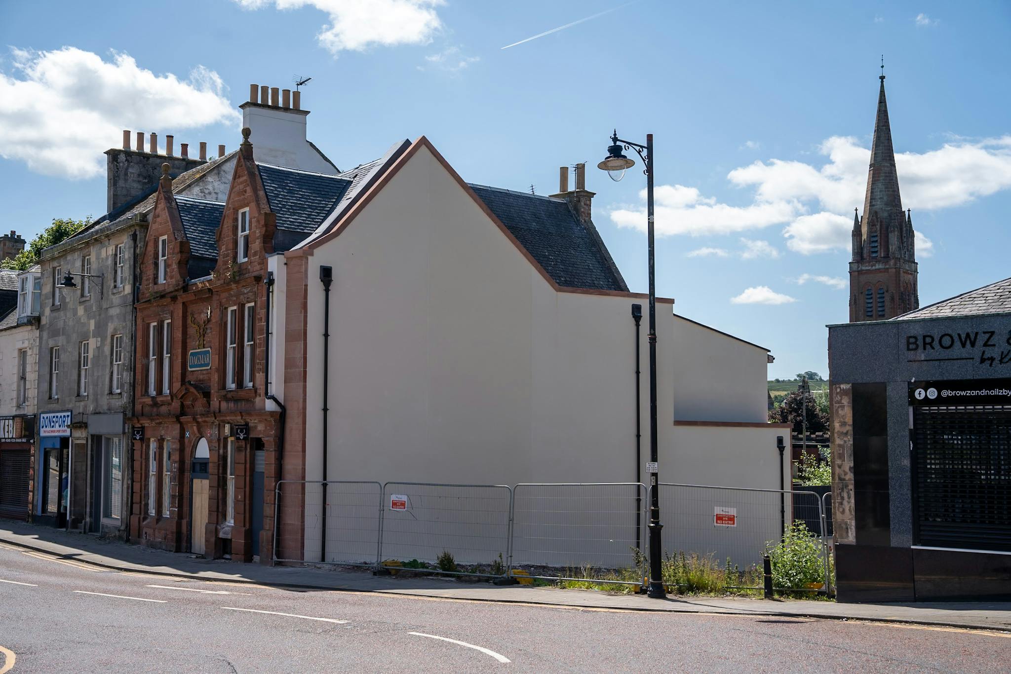 Glaisnock Street Gable End Post Render