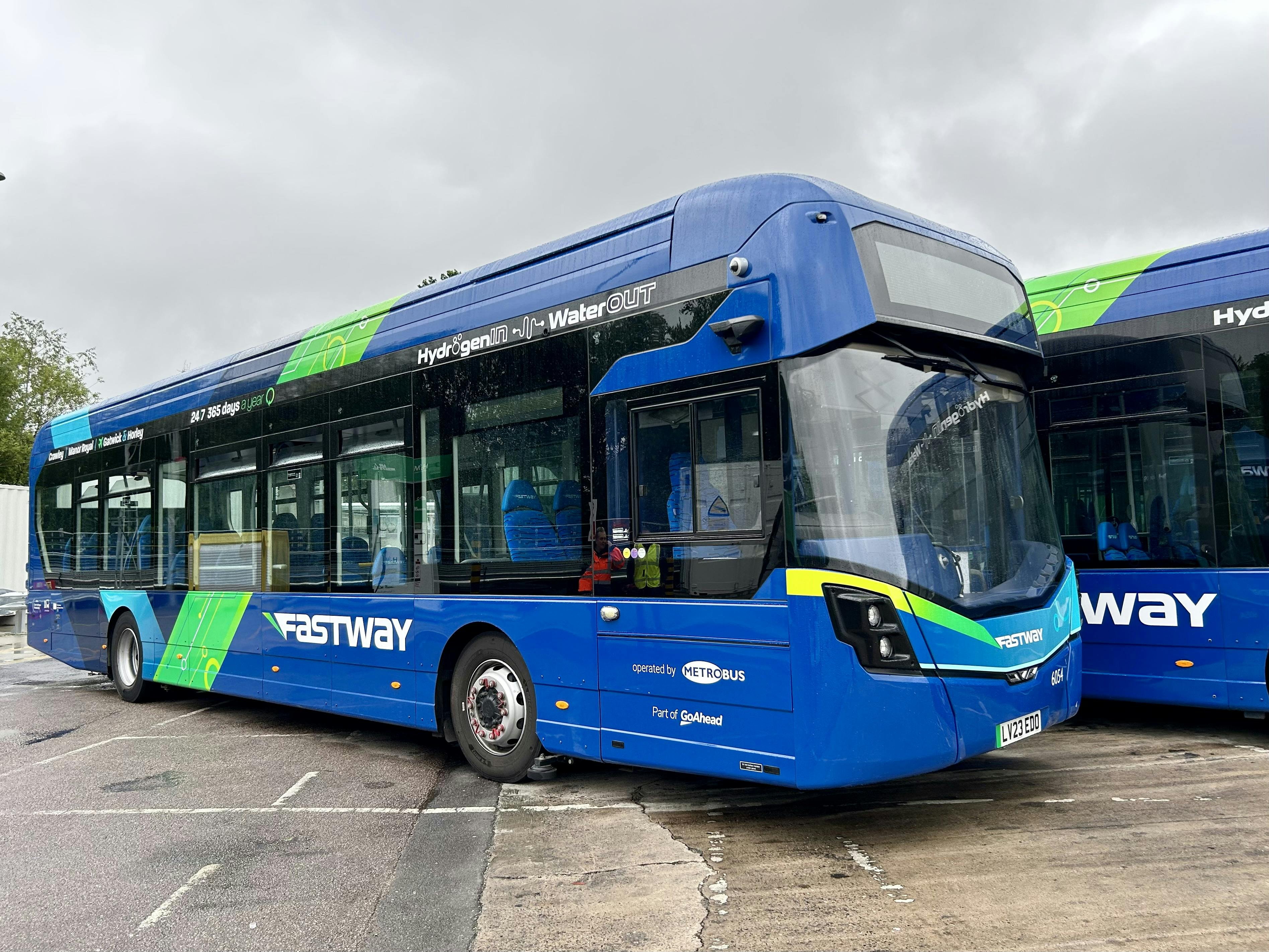 Metrobus Fastway hydrogen buses