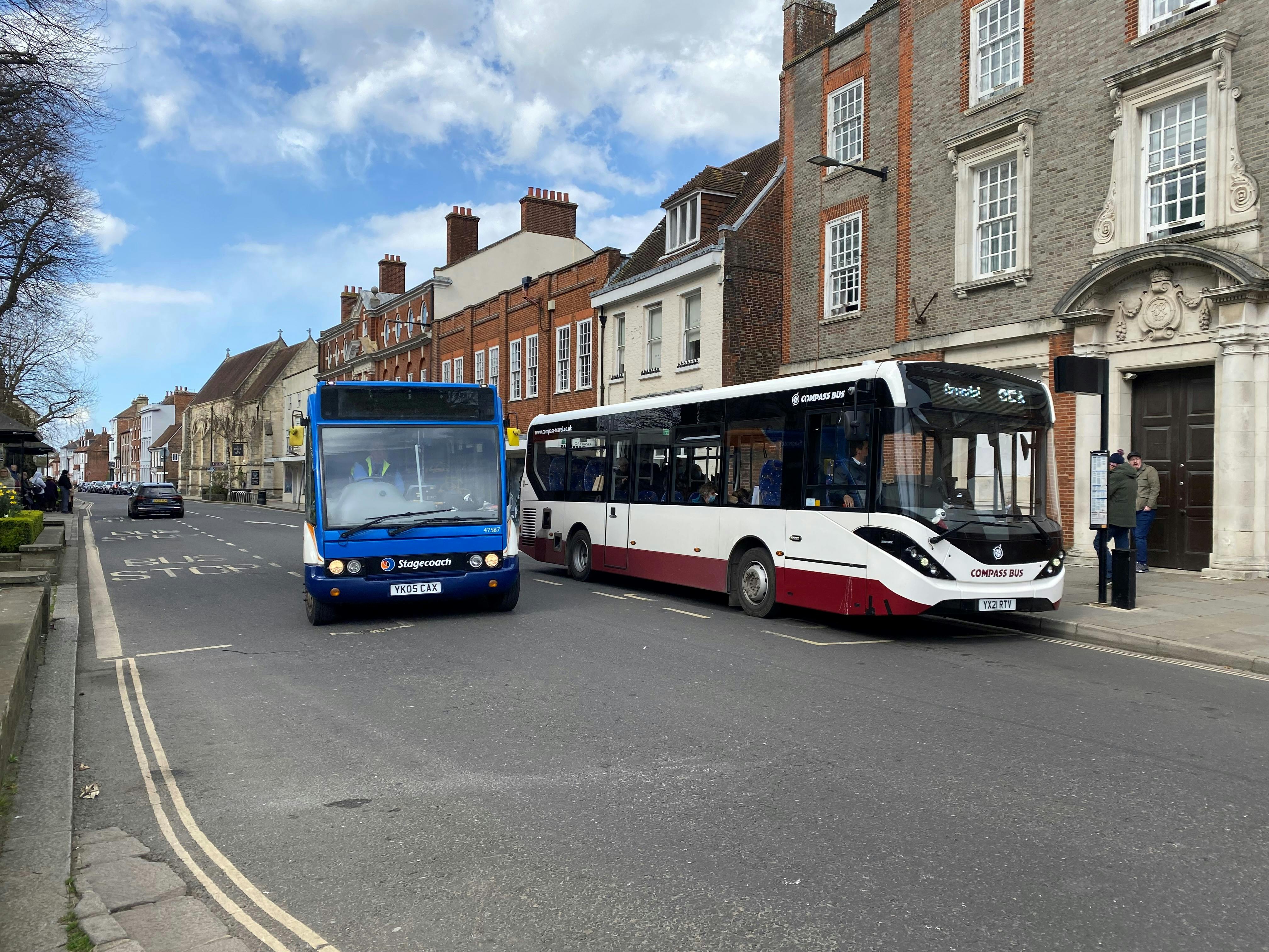 Buses, West Street, Chichester