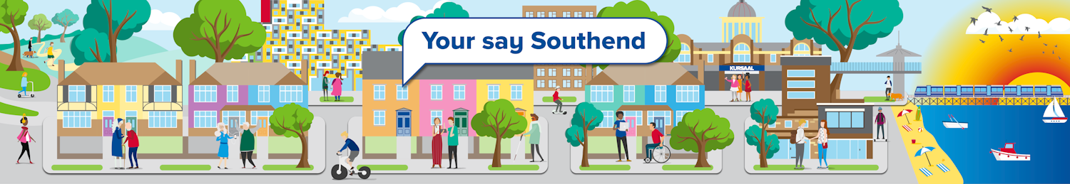 Image of key buildings in the City of Southend-on-SEa