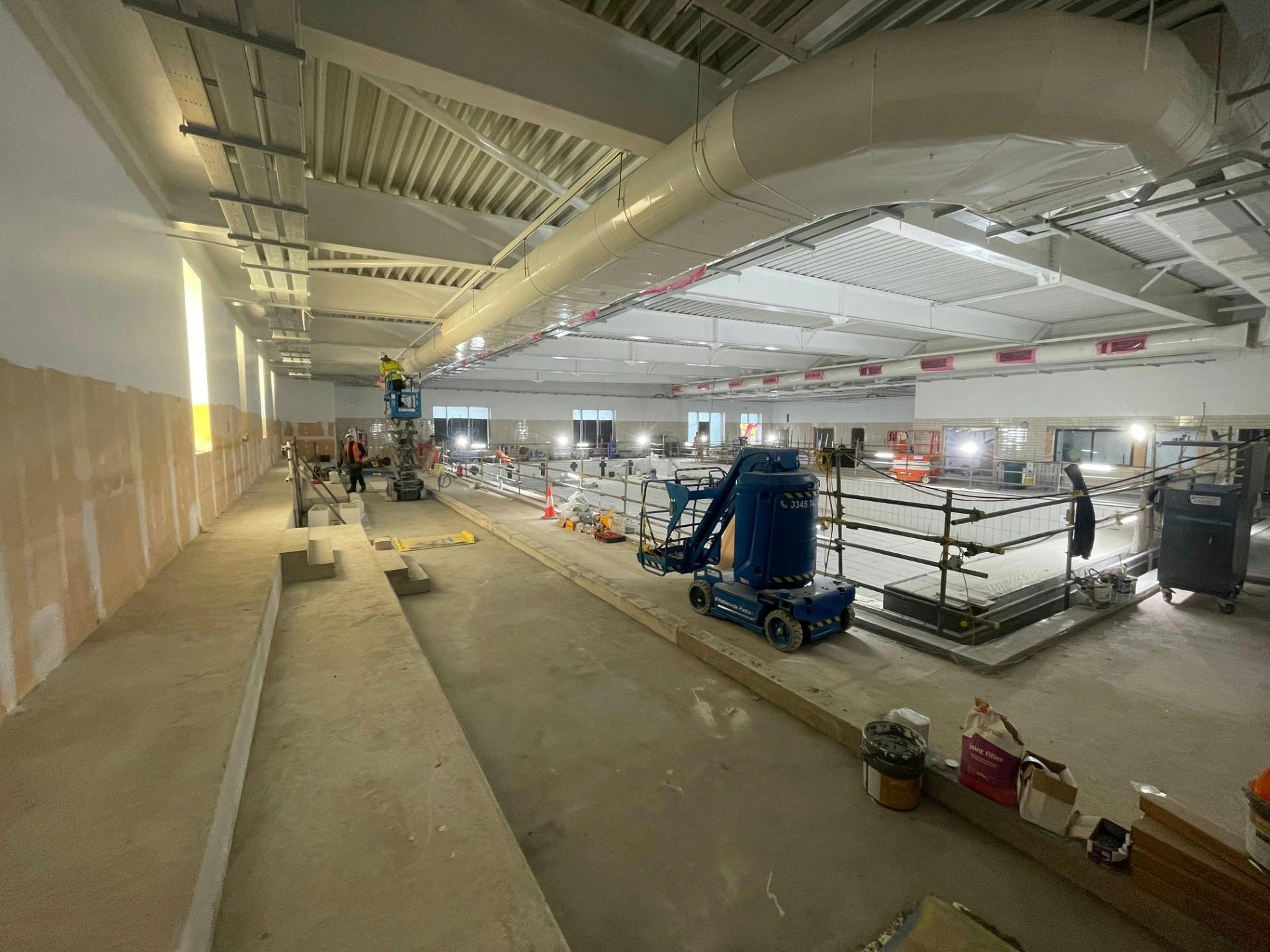 Eston Pool - Works Progress, November 2025