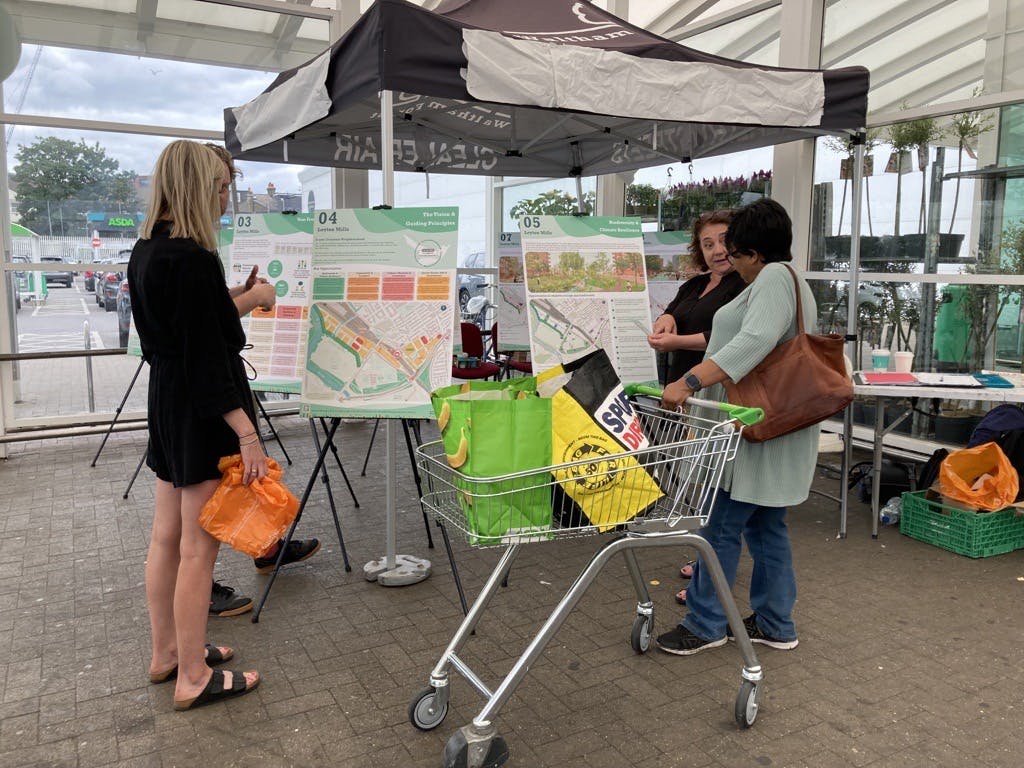 Drop in event at ASDA Leyton Mills