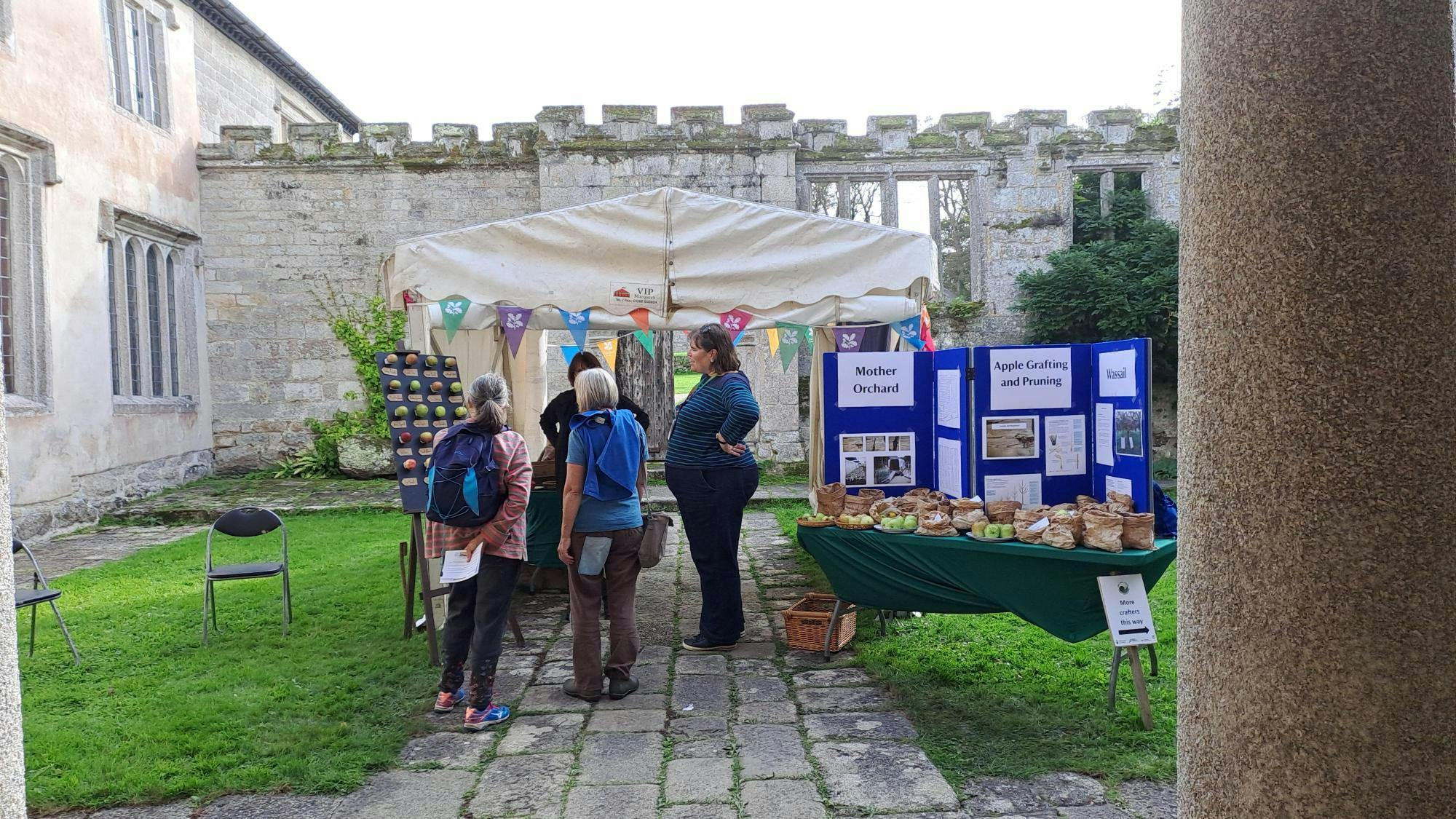 Godolphin, showcasing their heritage apple varieties