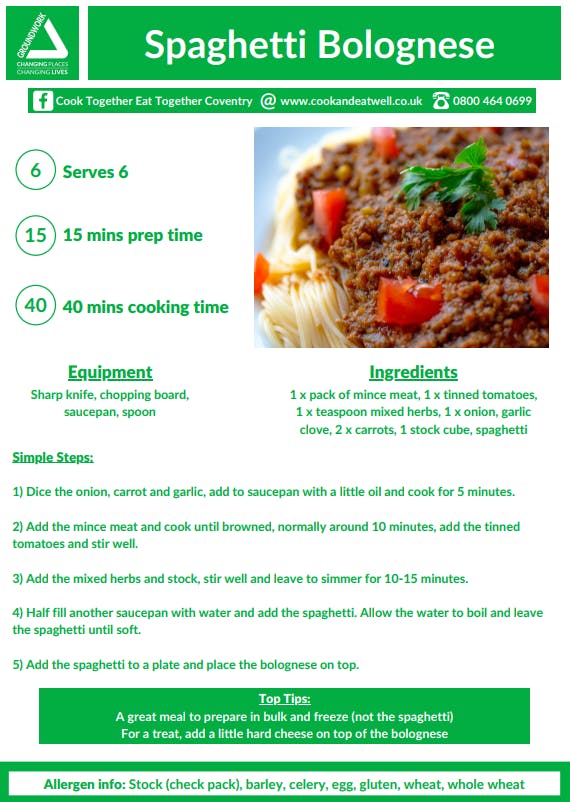 Spaghetti Bolognese