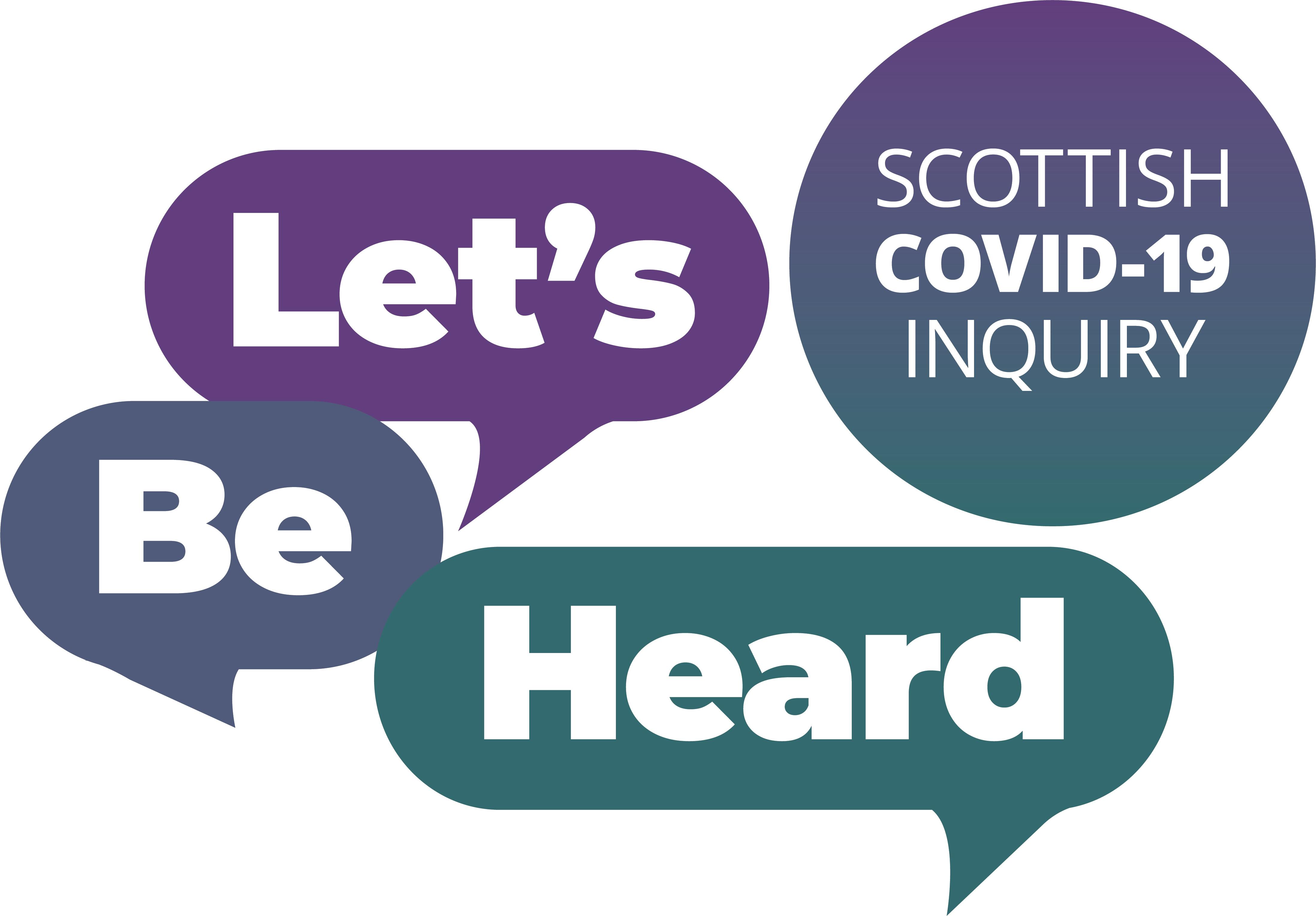 Team member, Scottish COVID-19 Inquiry: Let's Be Heard Project Team