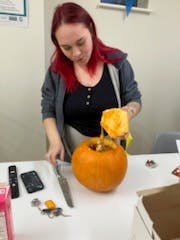 Pumpkin carving 27.10.25