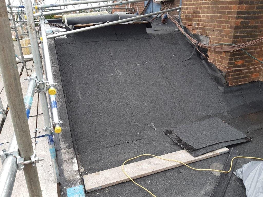 North staircase flat roof_May24