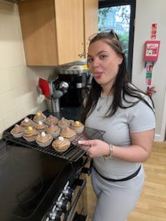 Mini egg cupcakes