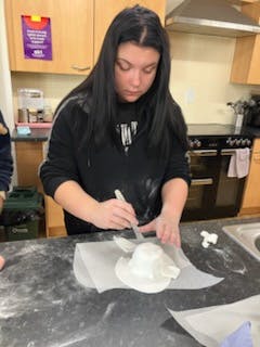 Christmas cake making 10.12.25