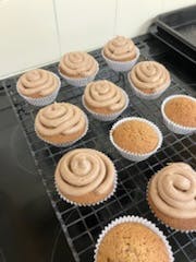 Mini egg cupcakes
