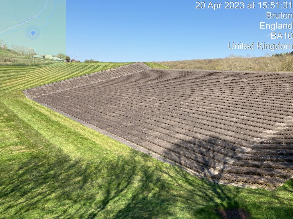Concrete spillway image