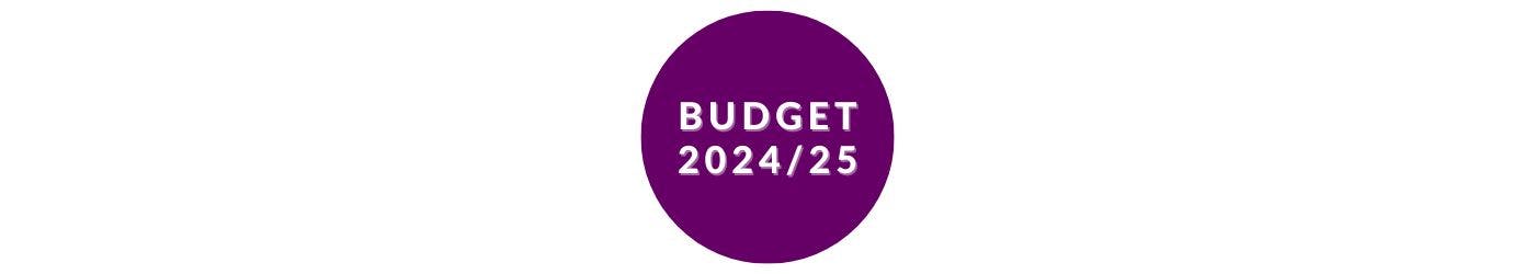 Budget 2024/25