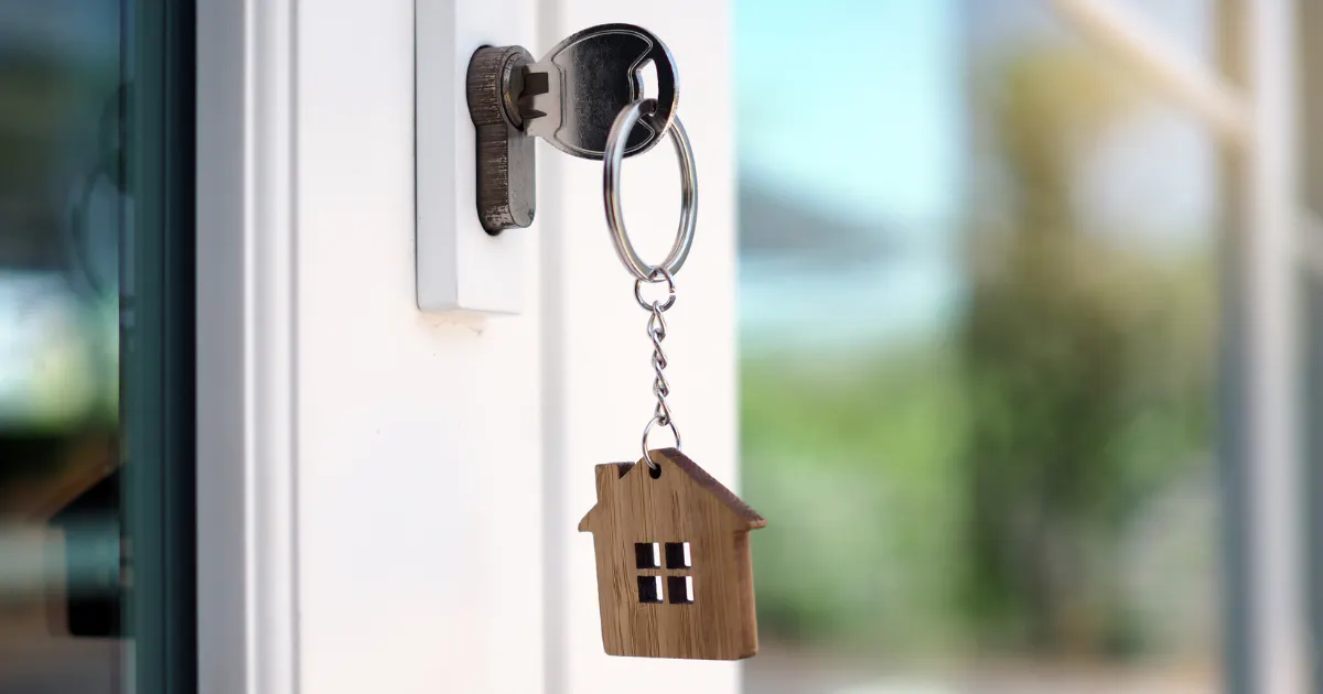 Key in lock 