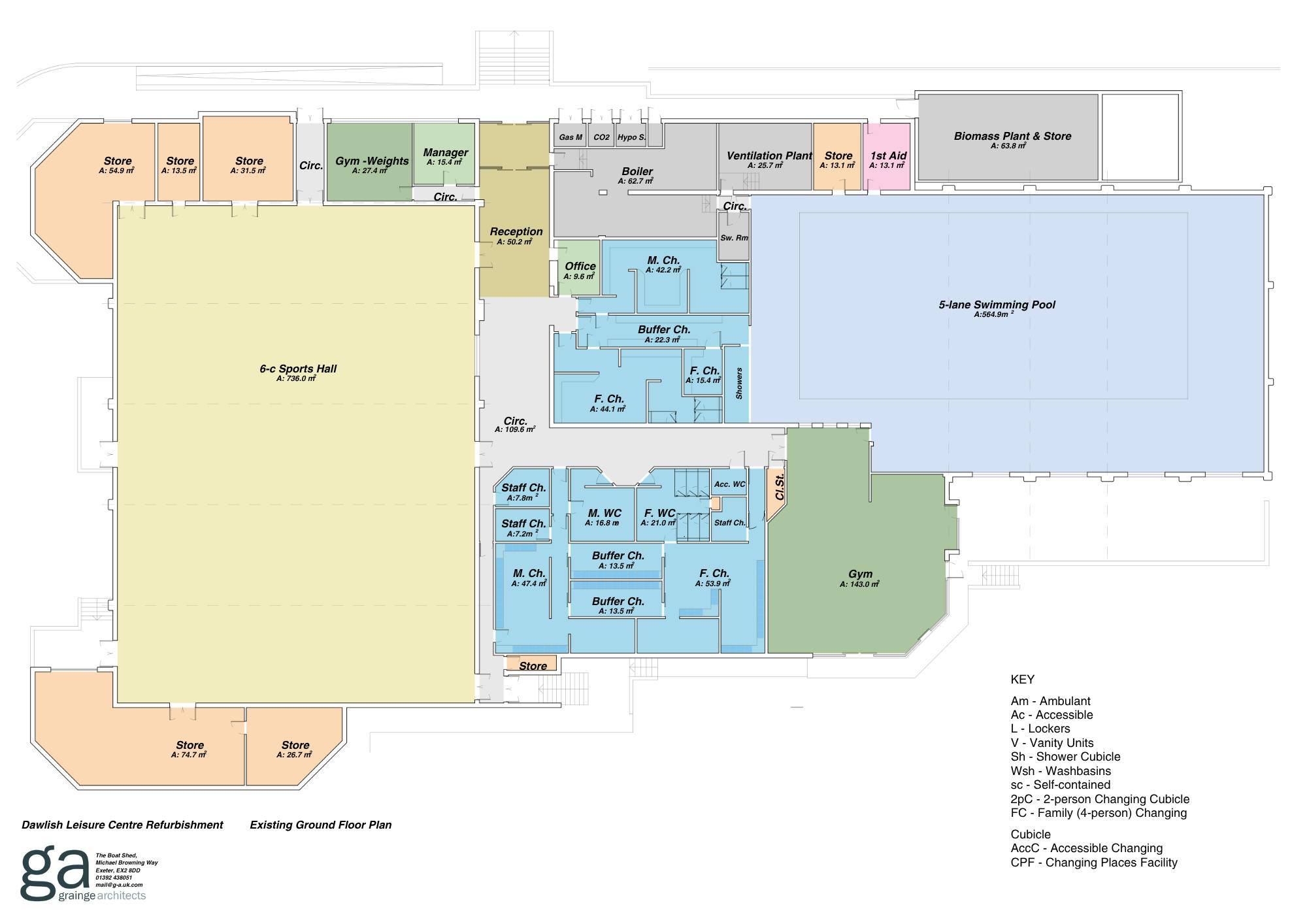 Existing floor plan