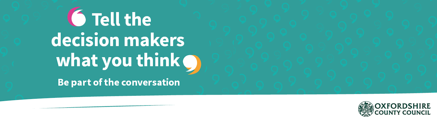 Tell decision makers what you think, in speech bubbles. Be part of the conversation