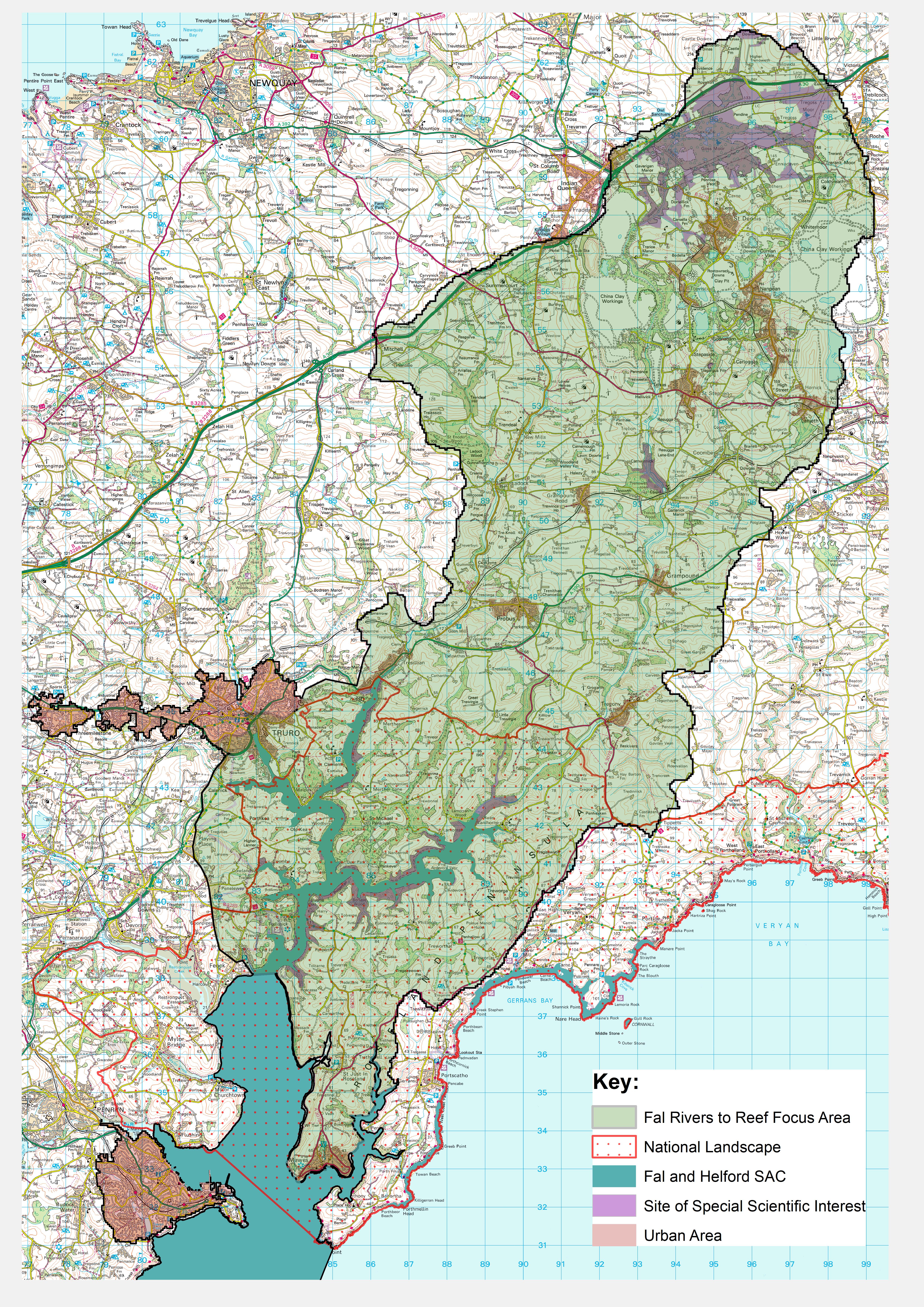 Fal Rivers Catchment Area