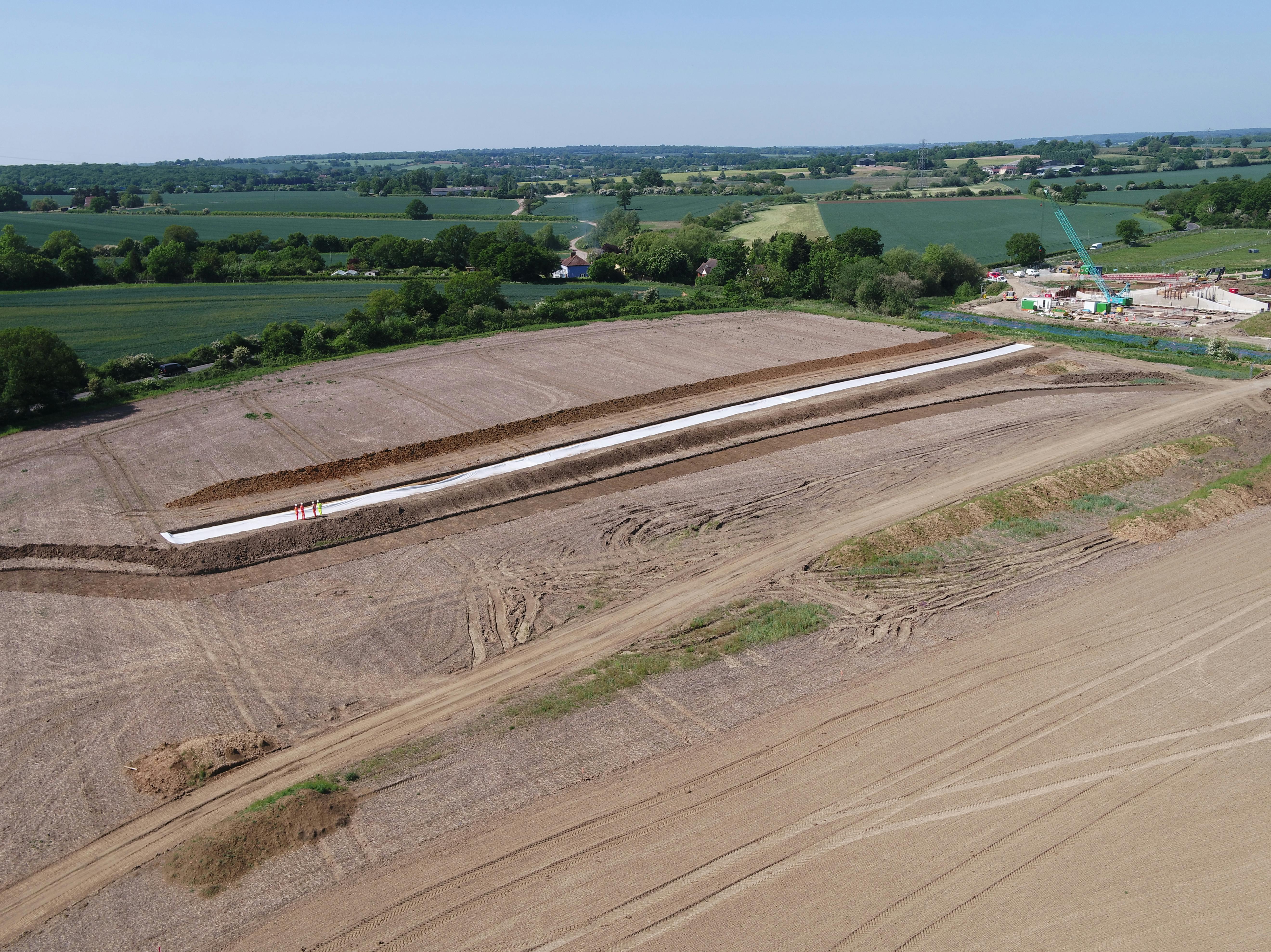 12. Setting out of the Eastern embankment - 14.05.2025.JPG