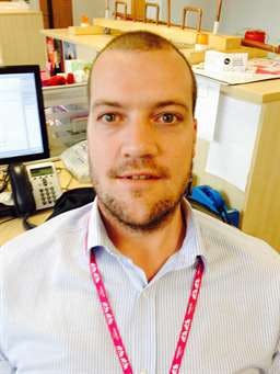 Team member, Adam Woodcock