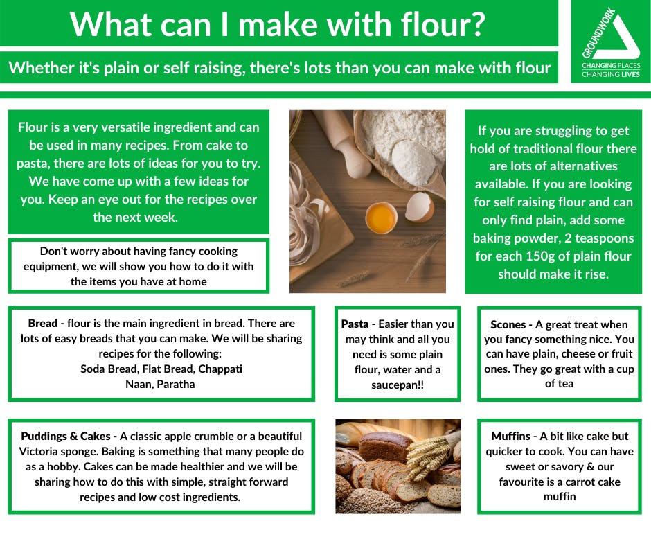 What can I make with flour?