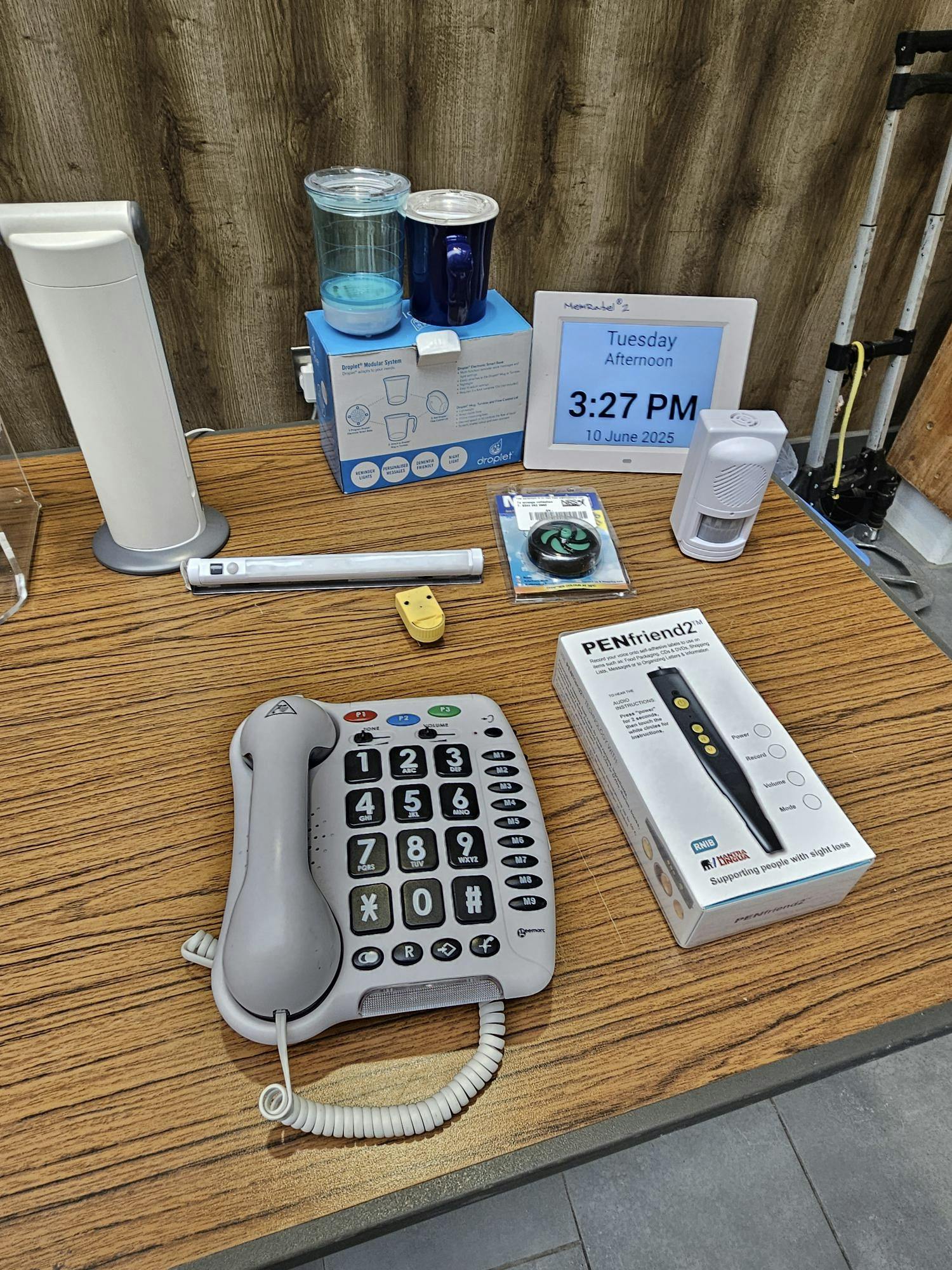 Examples of equipment available through NRS.