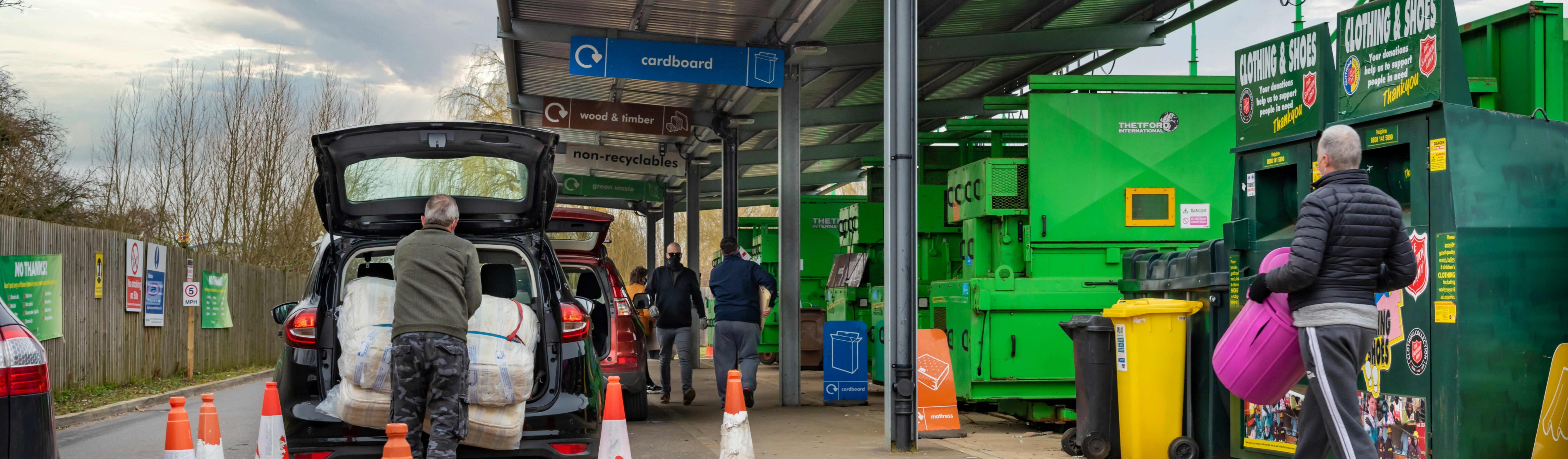 Image of the waste recycling centre