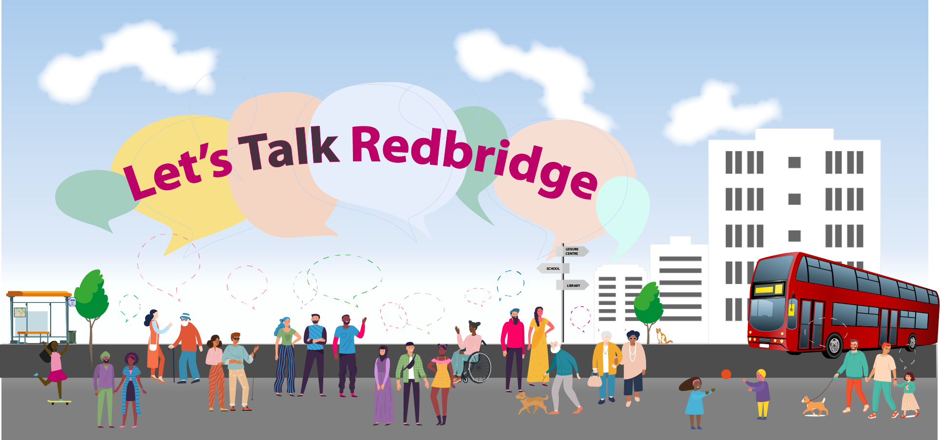 All active conversations Let's Talk Redbridge