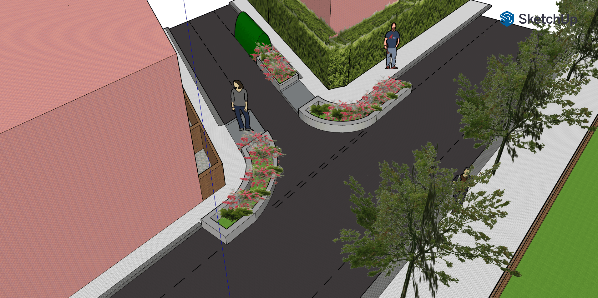 Blythe Road - Visualisation 1