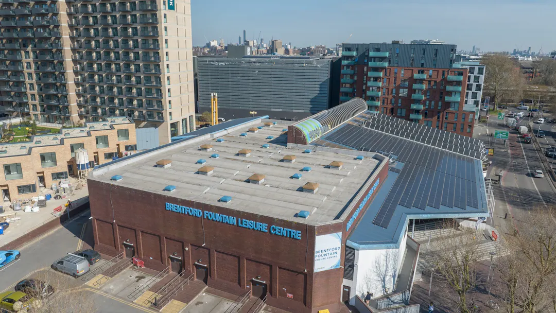 Image shows Brentford Fountain Leisure Centre