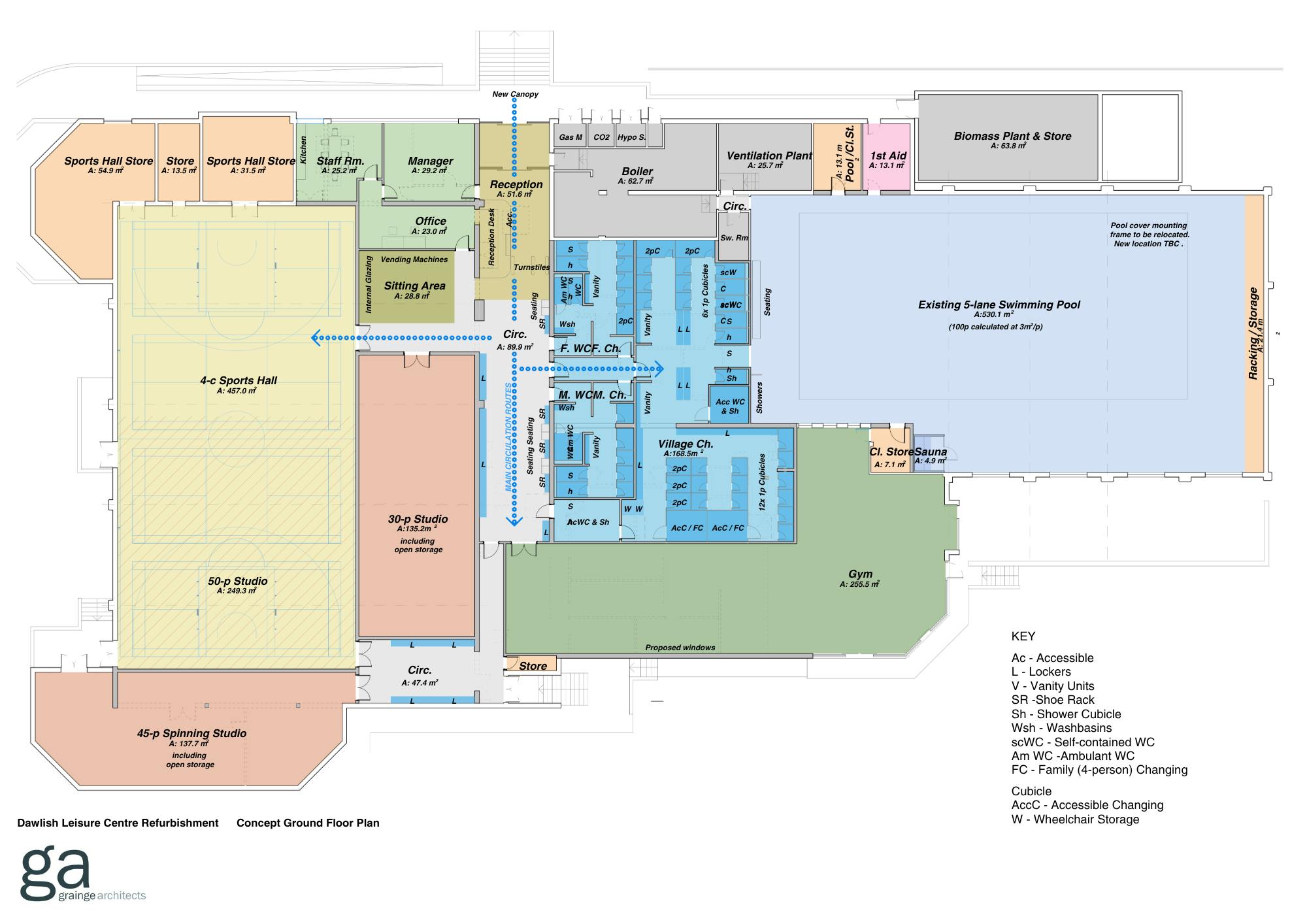 Design proposals: Floor plan