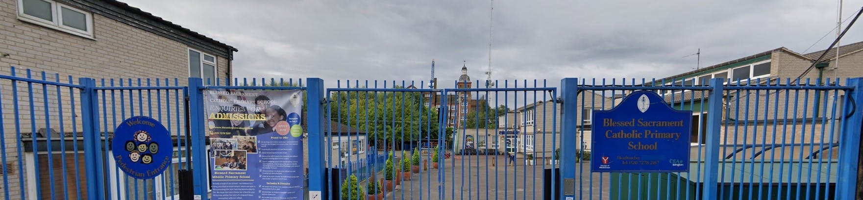 Blessed Sacrament Primary School entrance