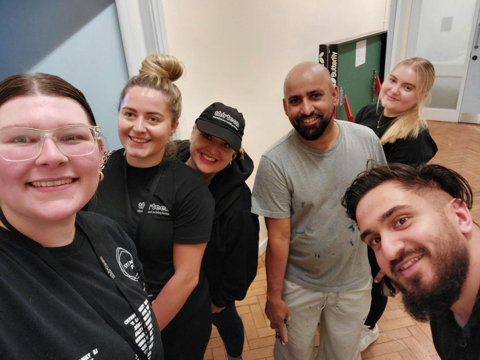 Painting a Music Room for The Corner House Youth Project 