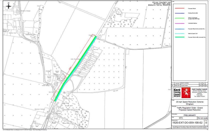 Site plan - Preston Road, Wingham