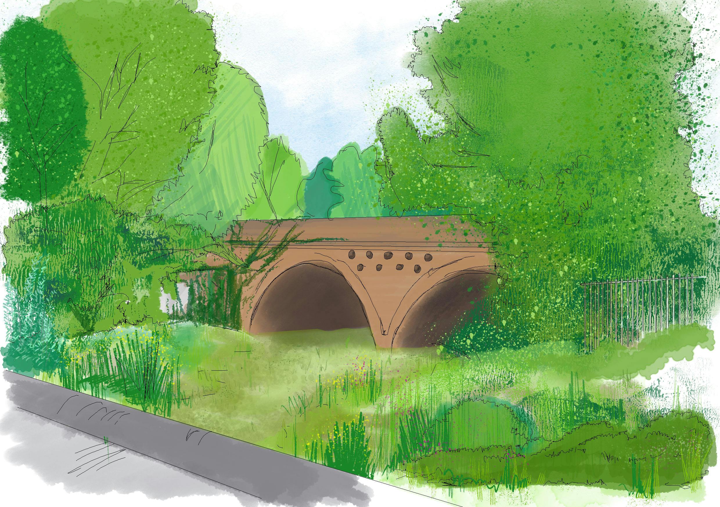 Royal Mills sketch no. 3